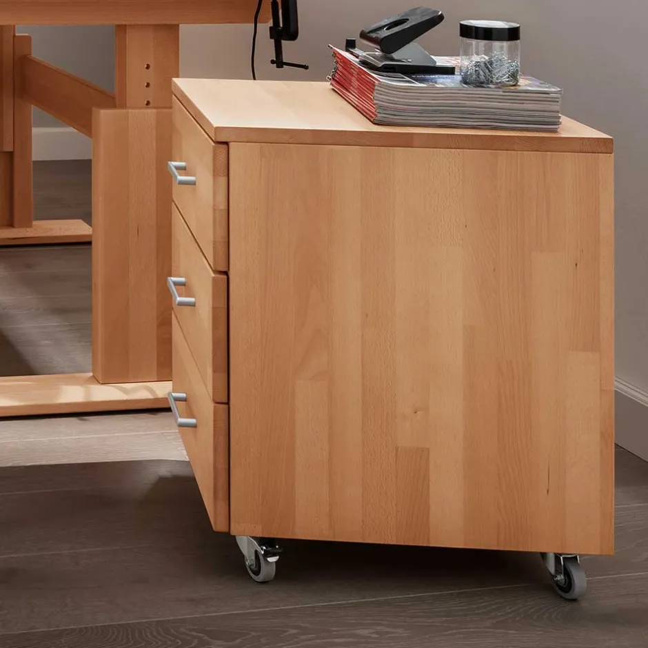 Pharao24 Bürorollcontainer Len> Büroschränke|Aktenschränke