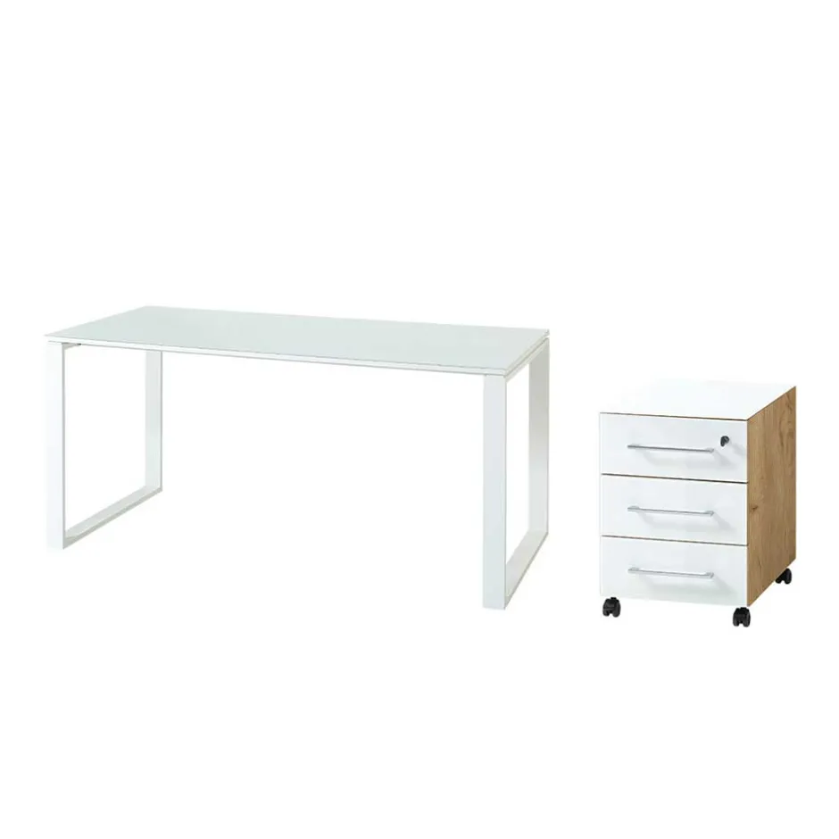 Schreibtische*Pharao24 Büroschreibtisch Lixendra