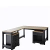 Schreibtische*Pharao24 Büroschreibtisch Set Luoton