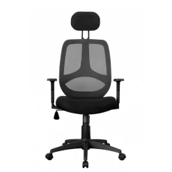 Bürostuhl*Pharao24 Bürostuhl mit Kopfstütze Gianus