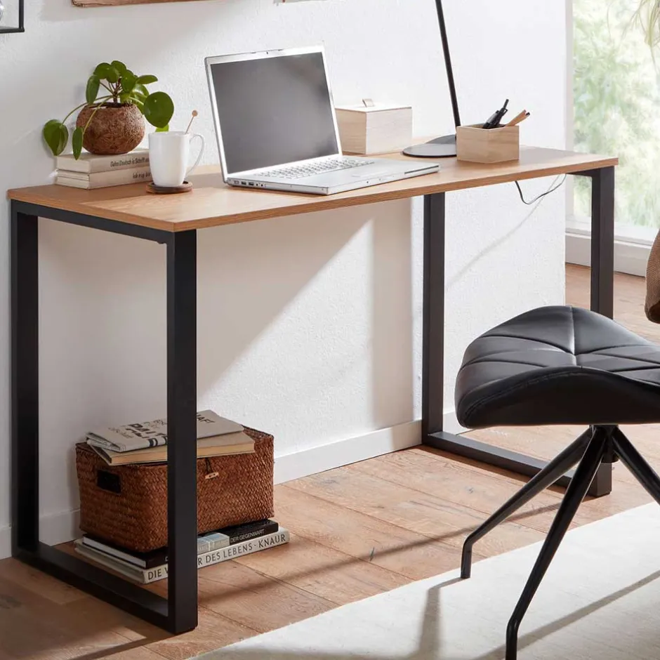 Pharao24 Bürotisch Petrol> Schreibtische