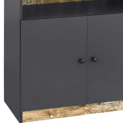 Wohnzimmerregale|Standregale*Pharao24 Buchregal mit Türen Kanama