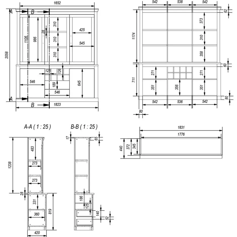 Pharao24 Buffetschrank Cellossa> Anrichten|Buffetschränke