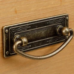 Wohnzimmervitrinen|Massivholz Schränke*Pharao24 Buffetschrank Kiefer Viscinas