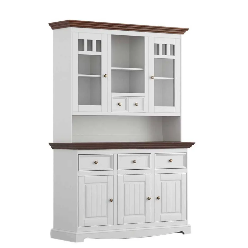 Esszimmerschränke|Anrichten*Pharao24 Buffetvitrine Asendra