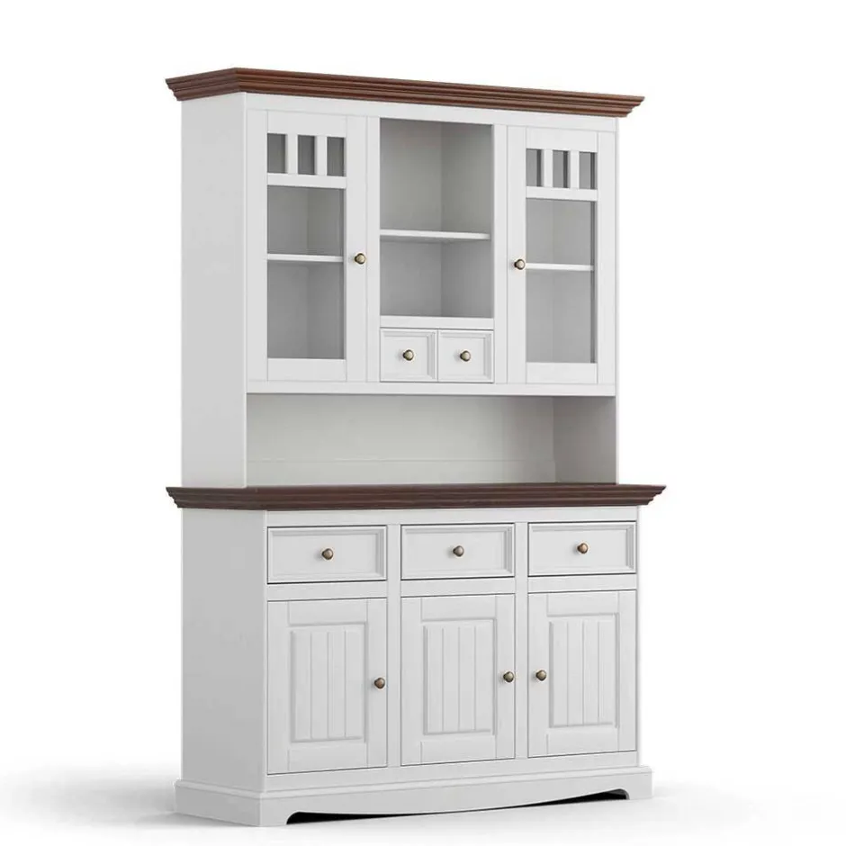 Esszimmerschränke|Anrichten*Pharao24 Buffetvitrine Asendra