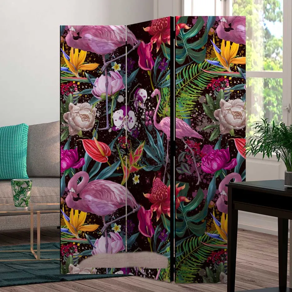 Pharao24 Bunter Paravent Eruption> Paravents|Raumteiler