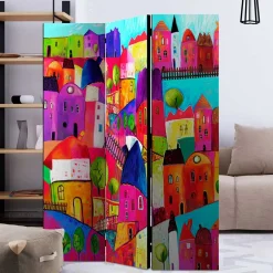 Pharao24 Bunter Raumtrenner Cibiao> Paravents|Raumteiler