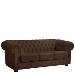 3 Sitzer Sofa*Pharao24 Chesterfield Couch Lioberta