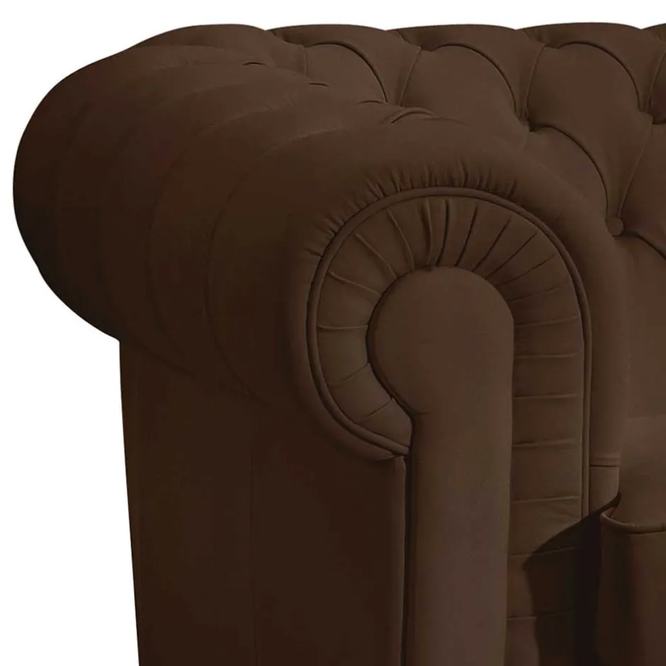 3 Sitzer Sofa*Pharao24 Chesterfield Couch Lioberta