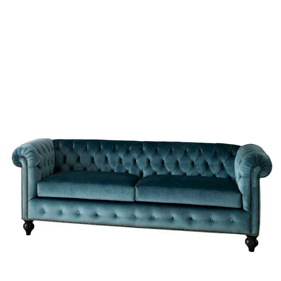 Pharao24 Chesterfield Couch Sinkala> Polstermöbel|Wohnzimmercouch