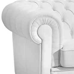 Polstermöbel|Wohnzimmercouch*Pharao24 Chesterfield Zweier Sofa Jymm