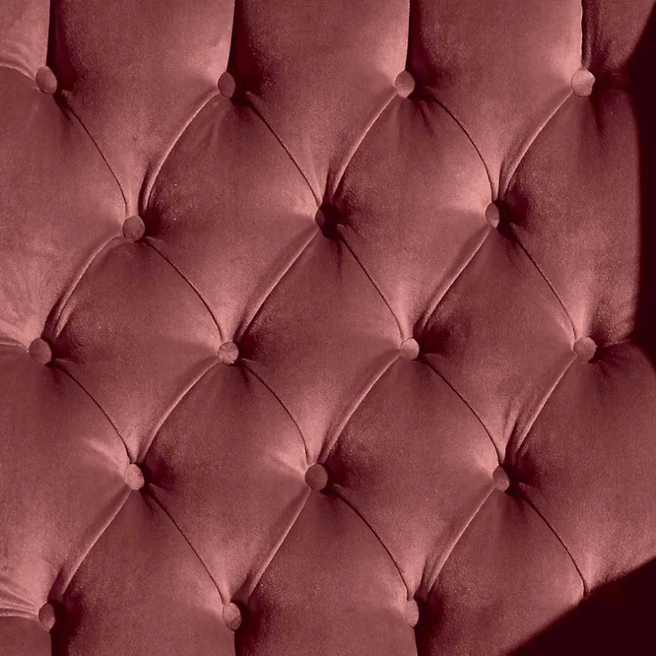 Ohrensessel*Pharao24 Chesterfieldsessel Samt Lavaco