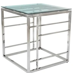 Pharao24 Chrom Beistelltisch Inegrados> Telefontische|Glastische