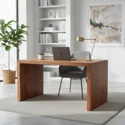 Schreibtische*Pharao24 Computer Schreibtisch Crenados