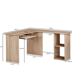 Pharao24 Computereckschreibtisch Vilas><noscript><img width=