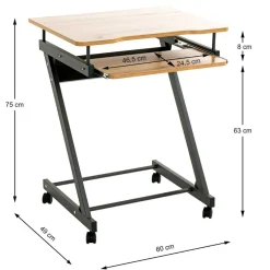 Schreibtische*Pharao24 Computertisch Gatron