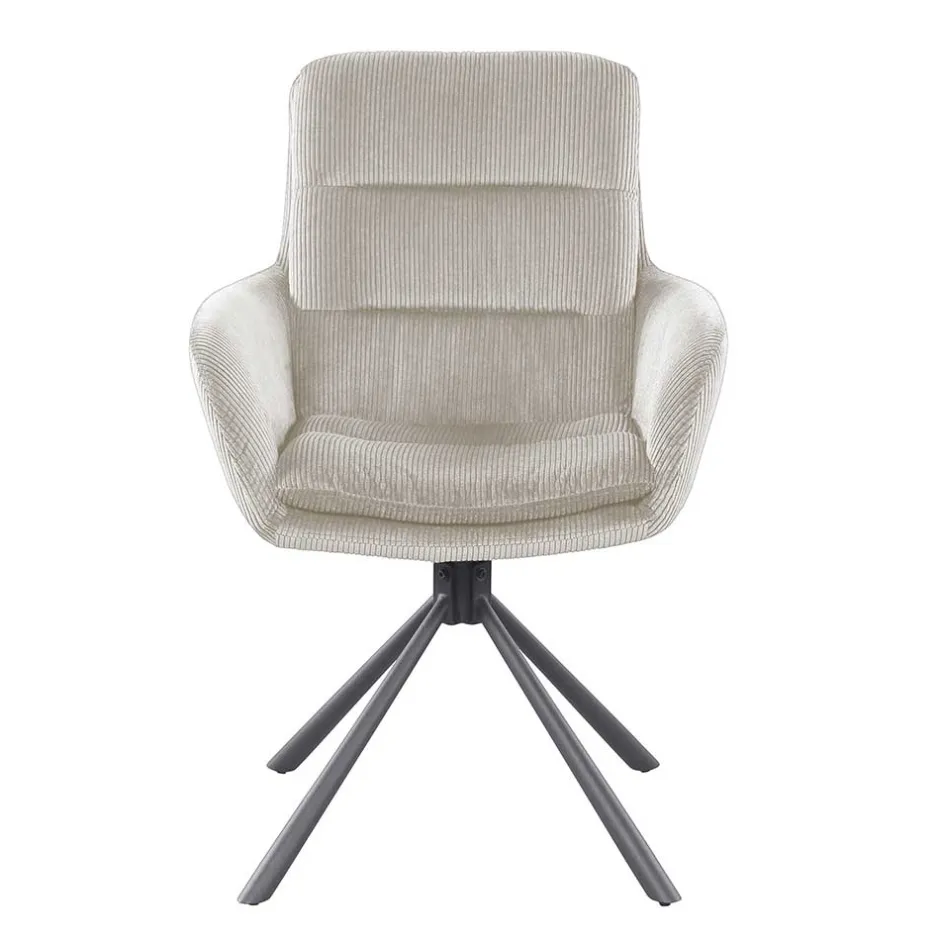 Armlehnstühle*Pharao24 Cord Armlehnstuhl Ricetto