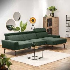 Polstermöbel|Wohnzimmercouch*Pharao24 Cord Couchecke Drikes