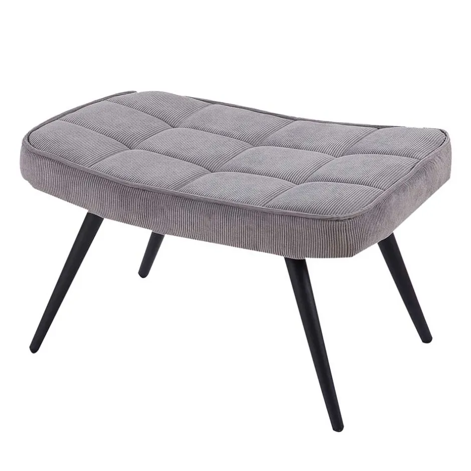 Hocker*Pharao24 Cord Fusshocker Dalicia