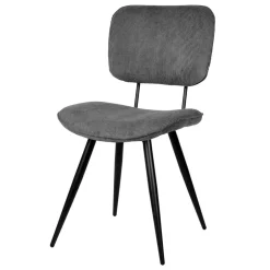 Polsterstühle*Pharao24 Cord Polsterstuhl Set Candabria