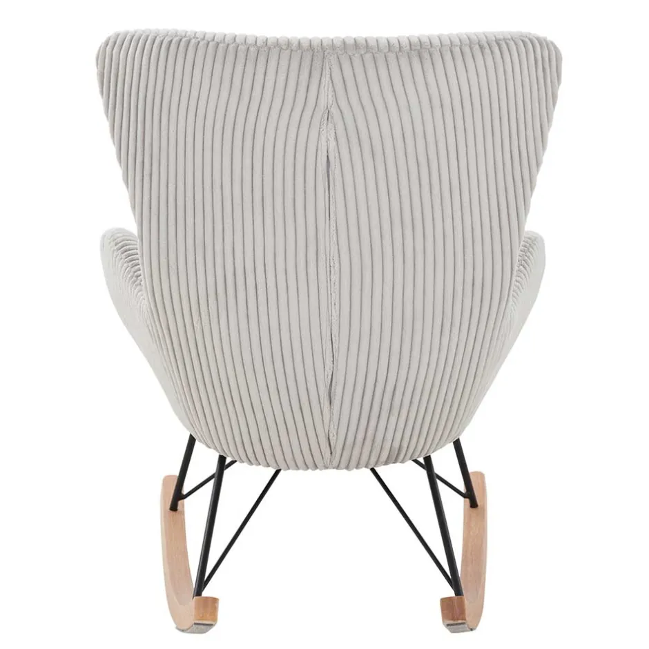 Pharao24 Cord Schaukelsessel Manitoba> Wohnzimmer Sessel|Ohrensessel