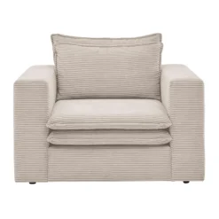 Wohnzimmer Sessel*Pharao24 Cord Sessel modern Edance