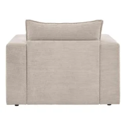 Wohnzimmer Sessel*Pharao24 Cord Sessel modern Edance