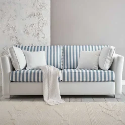 Pharao24 Couch mit Streifen Nalyva> 2 Sitzer Sofa