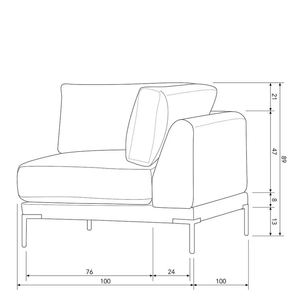 Polstermöbel|Wohnzimmercouch*Pharao24 Couchlandschaft modular Rio