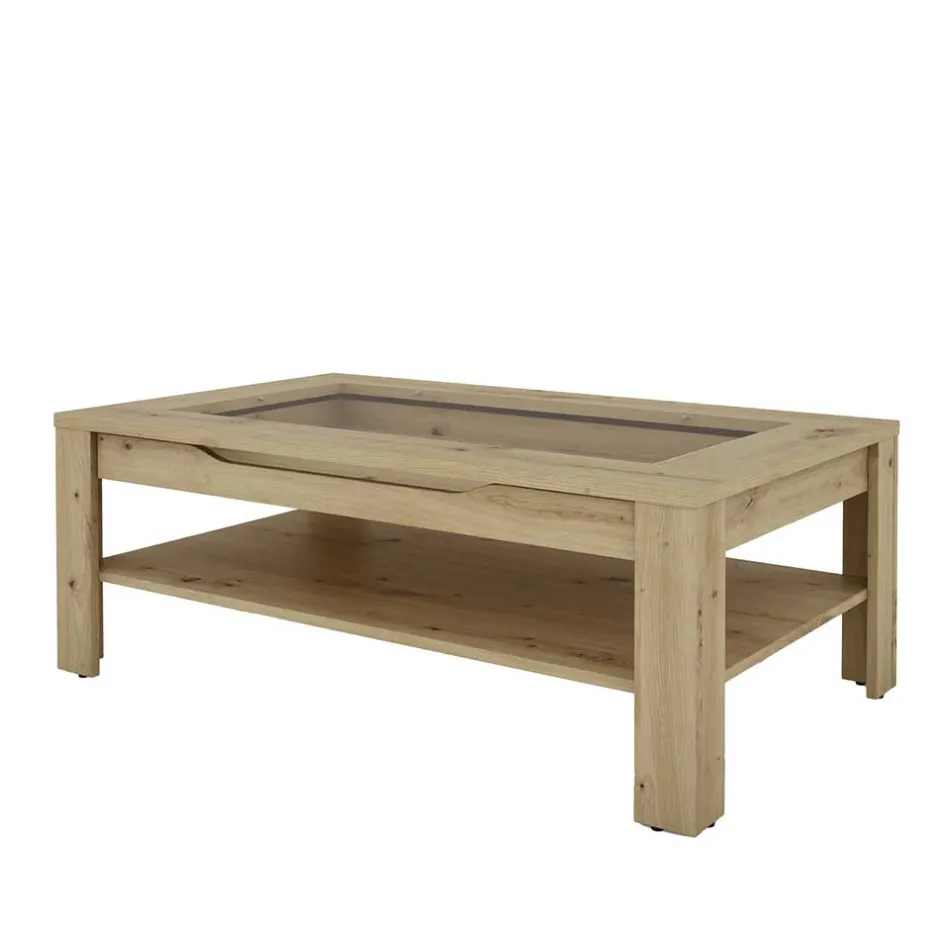 Pharao24 Couchtisch Abagail> Wohnzimmertisch|Glastische