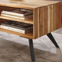 Massivholztische|Wohnzimmertisch*Pharao24 Couchtisch Bordeaux