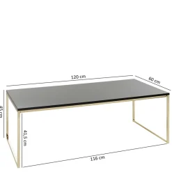 Couchtische*Pharao24 Couchtisch Derry