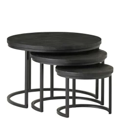 Wohnzimmertisch|Beistelltische*Pharao24 Couchtisch 3er Set Pipev