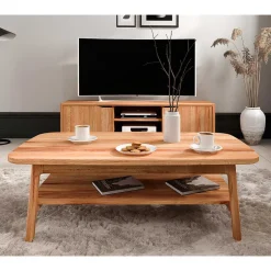 Pharao24 Couchtisch Korres> Wohnzimmertisch|Massivholztische