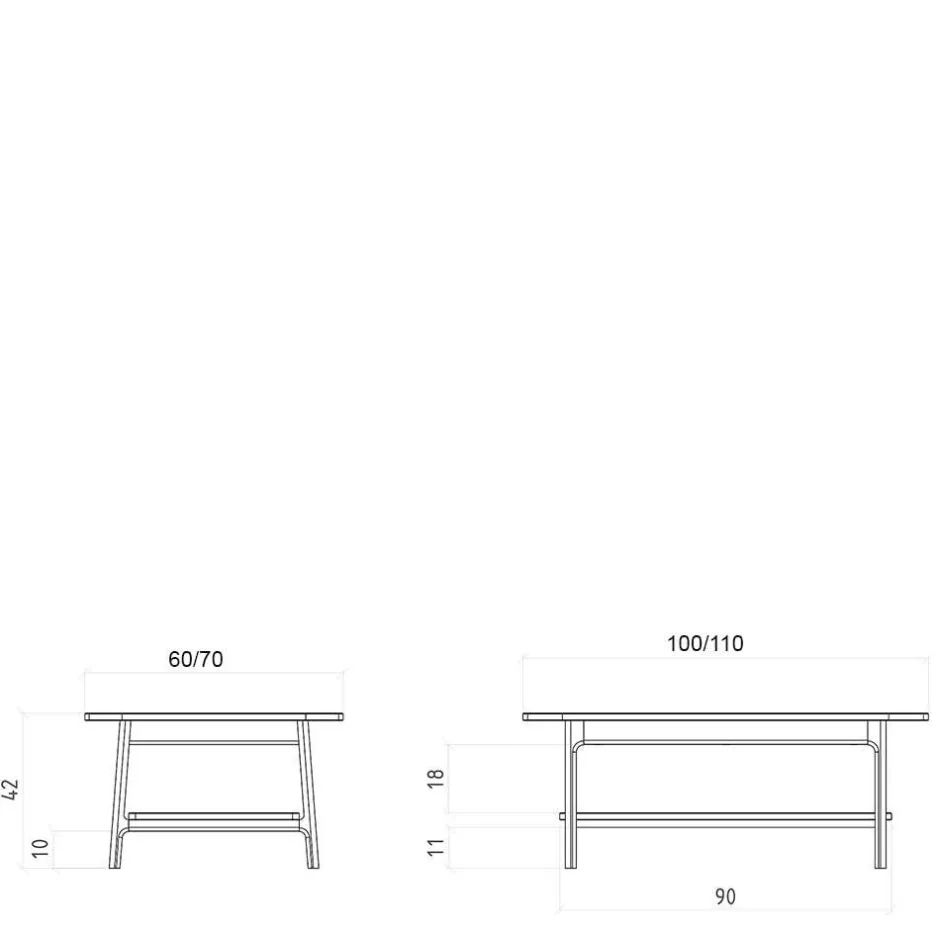 Pharao24 Couchtisch Korres> Wohnzimmertisch|Massivholztische
