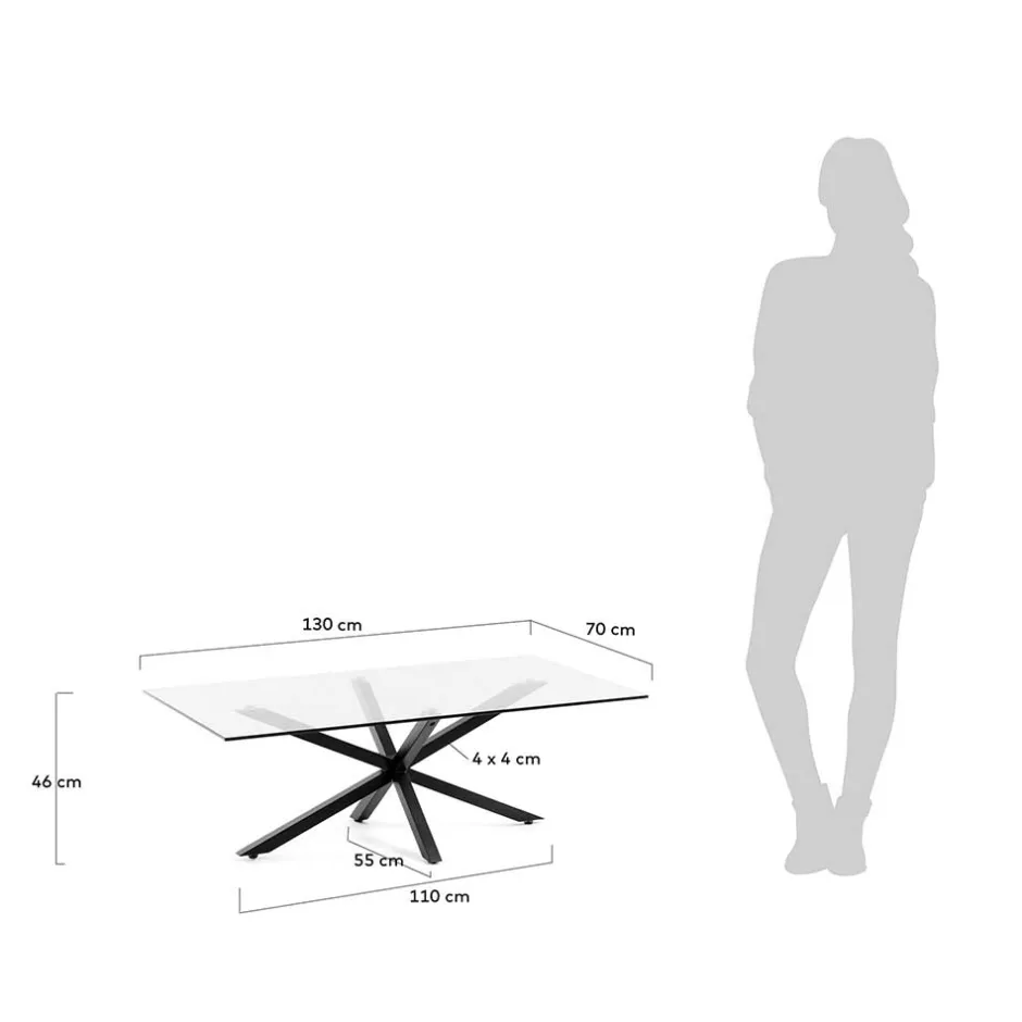 Glastische*Pharao24 Couchtisch Mejan