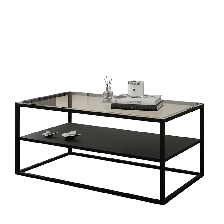 Pharao24 Couchtisch Pascal> Glastische|Couchtische