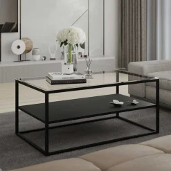 Pharao24 Couchtisch Pascal> Glastische|Couchtische