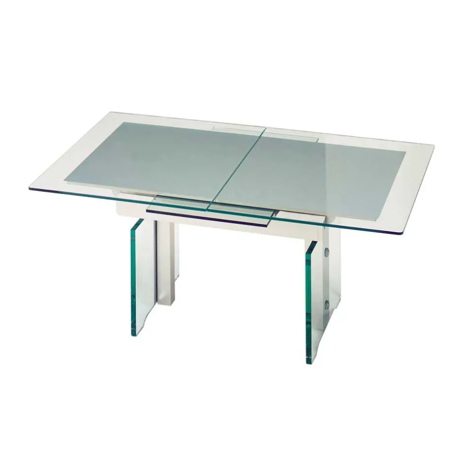 Pharao24 Couchtisch Quelina> Glastische|Ausziehtische