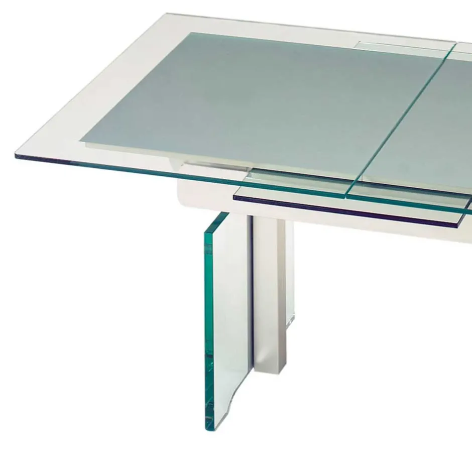 Pharao24 Couchtisch Quelina> Glastische|Ausziehtische