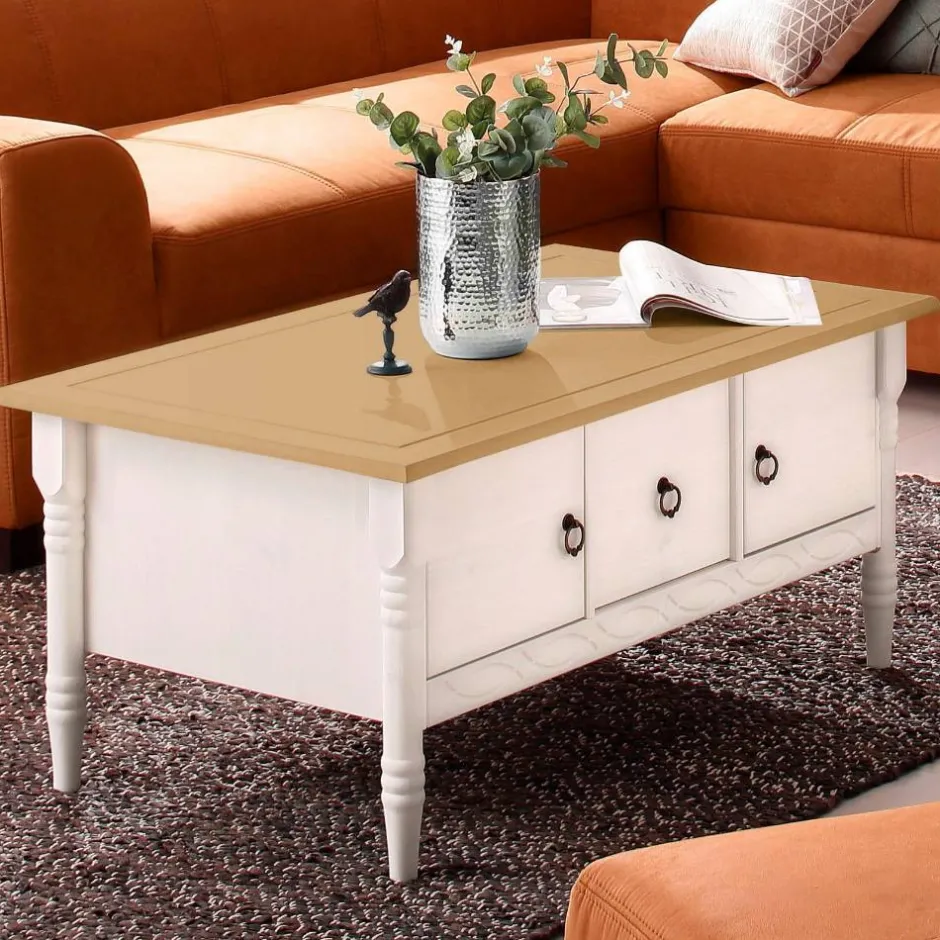 Wohnzimmertisch|Massivholztische*Pharao24 Couchtisch Regine