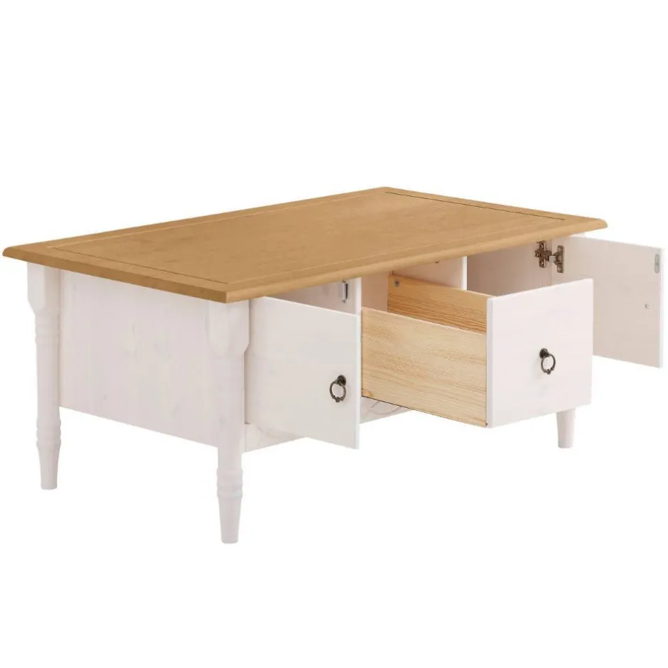 Wohnzimmertisch|Massivholztische*Pharao24 Couchtisch Regine