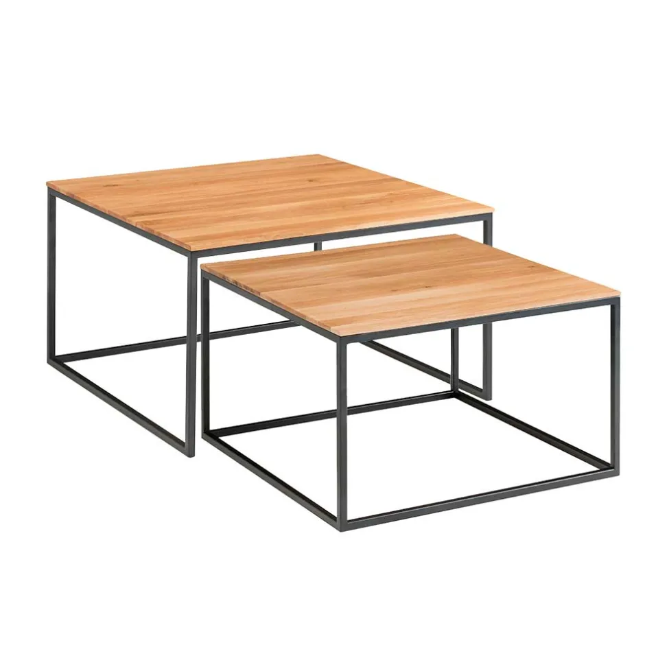 Pharao24 Couchtisch Set Johanna> Wohnzimmertisch|Beistelltische