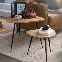 Pharao24 Couchtisch Set Myronna> Beistelltische|Couchtische