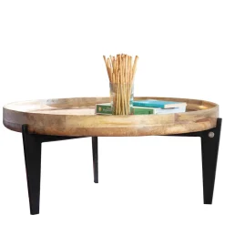 Massivholztische|Wohnzimmertisch*Pharao24 Couchtisch Slavrio