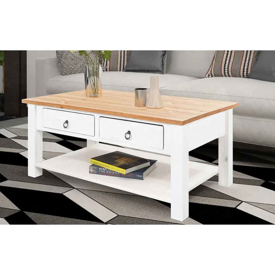 Wohnzimmertisch|Massivholztische*Pharao24 Couchtisch Tabitan