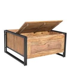 Truhen*Pharao24 Couchtisch Truhe India