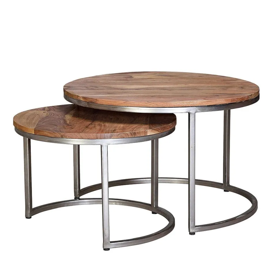 Massivholztische|Wohnzimmertisch*Pharao24 Couchtische Carito