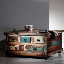 Pharao24 Couchtruhe Woodstock> Wohnzimmertisch|Truhen